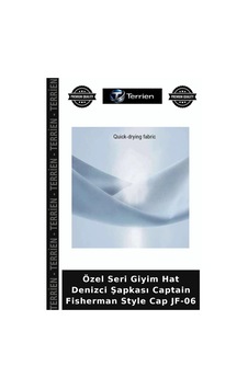 Terrien Özel Seri Giyim Hat Denizci Şapkası Captain Fisherman Style Cap Jf-06 Standart Terrien Özel Seri Giyim Hat Denizci Şapkası Captain Fisherman Style Cap Jf-06 Standart