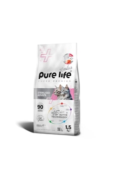 Pure Life Plus Somonlu Yetişkin Kedi Maması 1500 G Pure Life Plus Somonlu Yetişkin Kedi Maması 1500 G