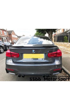 Bmw 3 Serisi F30-F80 M4 Style Spoiler Plastik  2012-2018