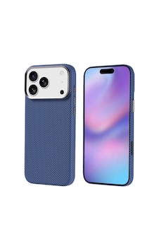 Zore Apple iPhone Uyumlu 17 Pro Max Kılıf M-safe Şarj Özellikli Karbon Fiber Görünümlü Omsy Nekst Kapak - Lacivert Zore Apple iPhone Uyumlu 17 Pro Max Kılıf M-safe Şarj Özellikli Karbon Fiber Görünümlü Omsy Nekst Kapak - Lacivert