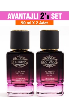 Alberto Taccini Nocturnal Kadın Parfüm EDP 2 x 30 ML