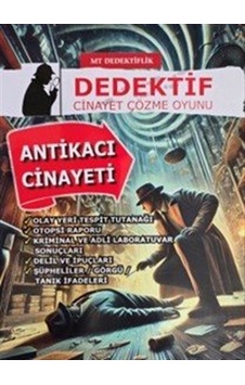Dedektiflik Cinayet Çözme Oyunu - Antikacı Cinayeti / Mt Dedek... Dedektiflik Cinayet Çözme Oyunu - Antikacı Cinayeti / Mt Dedek...