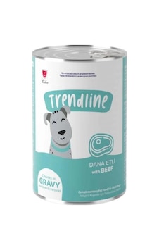 Trendline Sos İçerisinde Et Parçacıklı Dana Etli Yetişkin Köpek Konservesi 400 Gr Trendline Sos İçerisinde Et Parçacıklı Dana Etli Yetişkin Köpek Konservesi 400 Gr