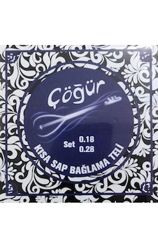 Çöğür Kısa Sap Bağlama Teli 0 18