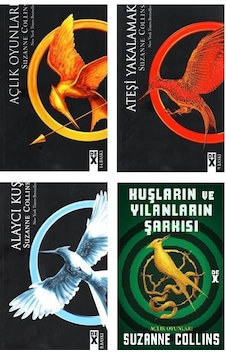 Açlık Oyunları Seti 4 Kitap