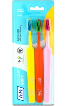 Tepe Colour Soft Diş Fırçası 3'lü Tepe Colour Soft Diş Fırçası 3'lü