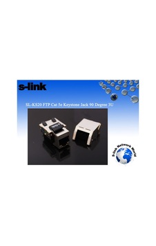 S Link Sl Ks20 Ftp Cat5e Kestone Jack3u 90 Dek