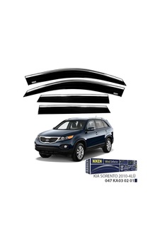 Niken Kia Sorento 2010- Kromlu Cam Rüzgarlığı 4 Lü