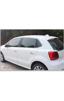 Volkswagen Polo Uyumlu Cam Çerçevesi 2012-2017 Paslanmaz Çelik Parça