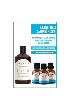 Concept Beauty Keratinli Şampuan 240 ML + Keratin Shot 3 x 20 ML Concept Beauty Keratinli Şampuan 240 ML + Keratin Shot 3 x 20 ML