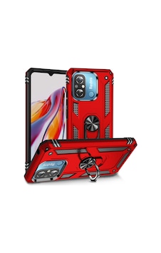 Xiaomi Redmi 12c Kılıf Tank Zırh Yüzüklü Mıknatıslı Standlı Kapak Vega Xiaomi Redmi 12c Kılıf Tank Zırh Yüzüklü Mıknatıslı Standlı Kapak Vega