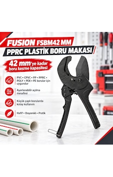 Fusıon Pprc Boru Makası 42 Mm Fsbm42 Fusıon Pprc Boru Makası 42 Mm Fsbm42