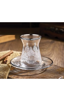 Canba Praga Platin 12 Parça Çay Seti Platin Canba Praga Platin 12 Parça Çay Seti Platin