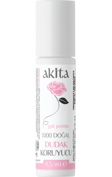 Akita Doğal Ruj Lip Balm Gül Pembe 4.5 ML