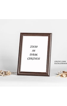 A4 Kahverengi Çerçeve 21x30 A4 Kahverengi Çerçeve 21x30