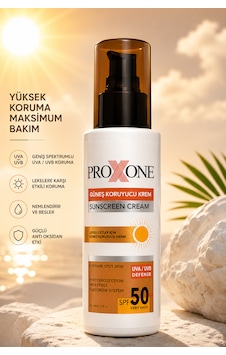 Proxone Lekeli Ciltler İçin Güneş Kremi Mavi Işık Korumalı 125 Ml Spf50+ Proxone Lekeli Ciltler İçin Güneş Kremi Mavi Işık Korumalı 125 Ml Spf50+