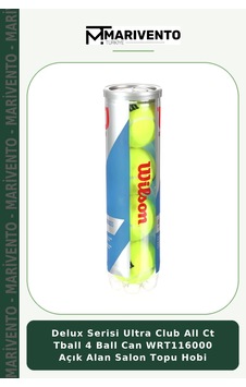 Delux Serisi Ultra Club All Ct Tball 4 Ball Can Wrt116000 Açık Alan Salon Topu Hobi Delux Serisi Ultra Club All Ct Tball 4 Ball Can Wrt116000 Açık Alan Salon Topu Hobi