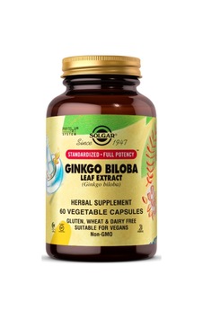 Ginkgo Biloba Leaf Extract 60 Tablet