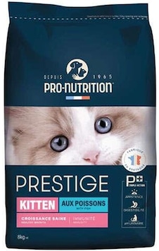 Pro Nutrition Prestige Balıklı Yavru Kedi Kuru Maması 8 Kg Pro Nutrition Prestige Balıklı Yavru Kedi Kuru Maması 8 Kg