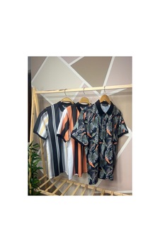 Mfz Giyim Erkek 3'lü Kısa Kollu Slim Fit Polo Yaka Pamuklu Dijital Baskı Desen Likralı Turuncu Sarı T-shirt Turuncu-sarı Mfz Giyim Erkek 3'lü Kısa Kollu Slim Fit Polo Yaka Pamuklu Dijital Baskı Desen Likralı Turuncu Sarı T-shirt Turuncu-sarı