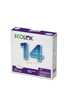 Koçtaş Ecolink Downlight 14w 6500k Beyaz Koçtaş Ecolink Downlight 14w 6500k Beyaz