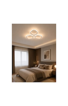 Liya Modern Tasarım Plafonyer Beyaz Avize 3lü Renk Gün Işığı, Beyaz Ve Sarı Işıklı Ledli Banyo - Mutfak - Salon Ledli Plafonyer Avize Liya Modern Tasarım Plafonyer Beyaz Avize 3lü Renk Gün Işığı, Beyaz Ve Sarı Işıklı Ledli Banyo - Mutfak - Salon Ledli Plafonyer Avize
