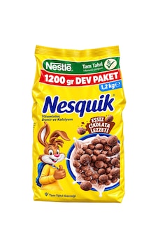 Nesquik Kakaolu Tam Tahıl Gevreği 1200 Gr Nesquik Kakaolu Tam Tahıl Gevreği 1200 Gr