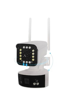 3032 Akıllı Smart Güvenlik Kamerası 2 Lens Alert Wi-fi Ptz Diğer 3032 Akıllı Smart Güvenlik Kamerası 2 Lens Alert Wi-fi Ptz Diğer
