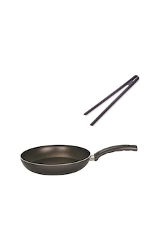 Mehtap Teflon Tava 20 Cm Ve Silikon Maşa Mehtap Teflon Tava 20 Cm Ve Silikon Maşa