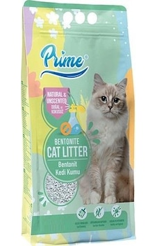 Prime Kokusuz Topaklaşan Kalın Bentonit Kedi Kumu 5 L Prime Kokusuz Topaklaşan Kalın Bentonit Kedi Kumu 5 L