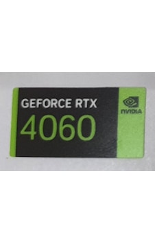 Nvidia Geforce Rtx 4060 Sticker Yatay Etiket D158 Nvidia Geforce Rtx 4060 Sticker Yatay Etiket D158