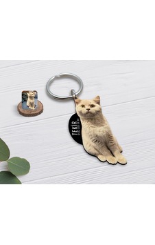 Bk Gift Kişiye Özel Evcil Dost Kedi Ahşap Künye Diğer Bk Gift Kişiye Özel Evcil Dost Kedi Ahşap Künye Diğer
