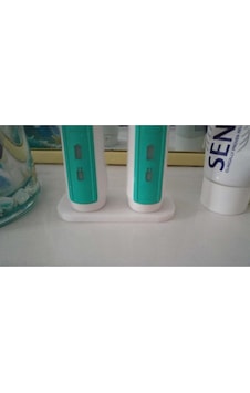 Oral-b Uyumlu Diş Fırçası Makina Standı'2li Beyaz Oral-b Uyumlu Diş Fırçası Makina Standı'2li Beyaz