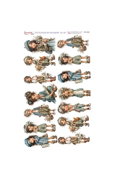 Ütü İle Rub On Transfer Kağıdı 30x50cm Ck455 Ütü İle Rub On Transfer Kağıdı 30x50cm Ck455