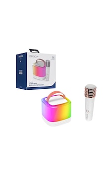 Mikado Md-16bt Karaoke Wireless Hoparlör Ve Speaker 5w Beyaz Işıklı Tf Card Mikrofonlu Usb Şarjlı Mikado Md-16bt Karaoke Wireless Hoparlör Ve Speaker 5w Beyaz Işıklı Tf Card Mikrofonlu Usb Şarjlı