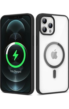 Apple Uyumlu iPhone 12 Pro Kılıf M-safe Wireless Şarj Özellikli Silikon Zore Ege Kapak Siyah Apple Uyumlu iPhone 12 Pro Kılıf M-safe Wireless Şarj Özellikli Silikon Zore Ege Kapak Siyah