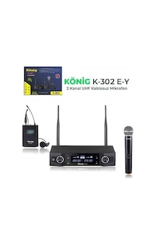 König K 302 Uhf 1El 1Yaka Mikrofon König K 302 Uhf 1El 1Yaka Mikrofon