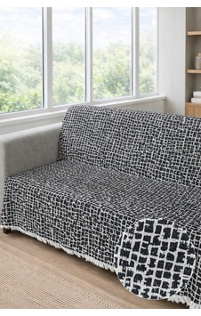 Çakıl Desen Kaymaz Yıkanabilir Pamuklu Koltuk/çekyat Örtüsü 180x220 Ebat Oturma Ve Sırt Siyah Çakıl Desen Kaymaz Yıkanabilir Pamuklu Koltuk/çekyat Örtüsü 180x220 Ebat Oturma Ve Sırt Siyah