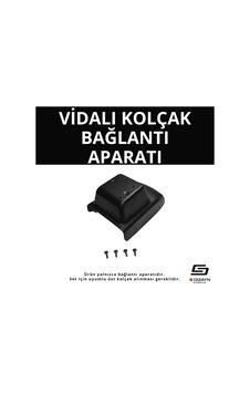S-dizayn Dacia Duster 2 Abs Vidalı Kol Dayama Kolçak Alt Adaptör 2018-2023 A+kalite
