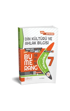 Günay 7. Sınıf Bumerang Din Kültürü Ve Ahlak Bilgisi Etkinlikli Akıllı Defter Kitap Günay 7. Sınıf Bumerang Din Kültürü Ve Ahlak Bilgisi Etkinlikli Akıllı Defter Kitap