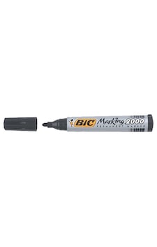 Bic Markör Permanent 1.7 MM Yuvarlak Uçlu Siyah 2000 09 - 12 Adet Siyah Bic Markör Permanent 1.7 MM Yuvarlak Uçlu Siyah 2000 09 - 12 Adet Siyah