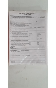 Psikososyal İzlem Formu Psikososyal İzlem Formu
