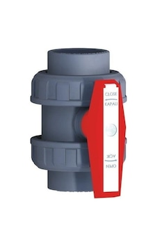 20 Mm Pvc Küresel Su Vana İç Dişli