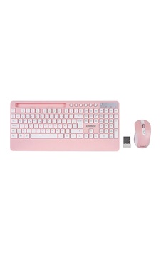 Beyaz - Pembe Kablosuz Klavye - Mouse Seti Tablet - Telefon Standlı Q Kalvye 5468 95745850 Beyaz - Pembe Kablosuz Klavye - Mouse Seti Tablet - Telefon Standlı Q Kalvye 5468 95745850