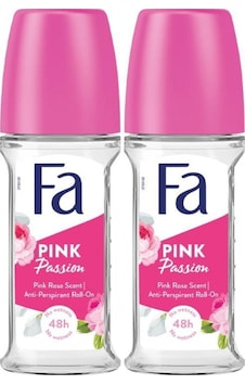 Fa Pink Passion Kadın Roll-On Deodorant 2 x 50 ML Fa Pink Passion Kadın Roll-On Deodorant 2 x 50 ML