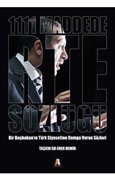 1111 Maddede RTE Sözlüğü - Taşkın Su - Eren Demir - Akis Kitap 1111 Maddede RTE Sözlüğü - Taşkın Su - Eren Demir - Akis Kitap