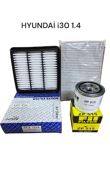 Hyundaı İ30-i30 Cv Fd 1.4 Kw 80 - 109 Hp Filtre Seti Hyundaı İ30-i30 Cv Fd 1.4 Kw 80 - 109 Hp Filtre Seti