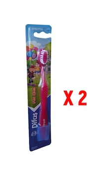 Difaş For Kids Kapaklı Diş Fırçası Soft 2 Adet Difaş For Kids Kapaklı Diş Fırçası Soft 2 Adet