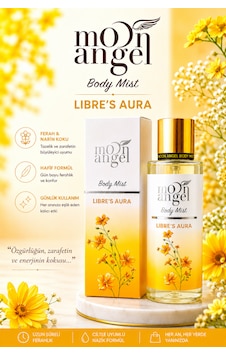 Kadın Parfümlü Body Mist Libre S Aura 250 Ml Vücut Spreyi Portakal Çiçeği - Vanilya