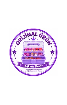 Çocuk Makyaj& Takı& Toka Organizeri Otomatik Açılır Katlı Çok Bölmeli Taşınabilir Kutu Mor Çocuk Makyaj& Takı& Toka Organizeri Otomatik Açılır Katlı Çok Bölmeli Taşınabilir Kutu Mor
